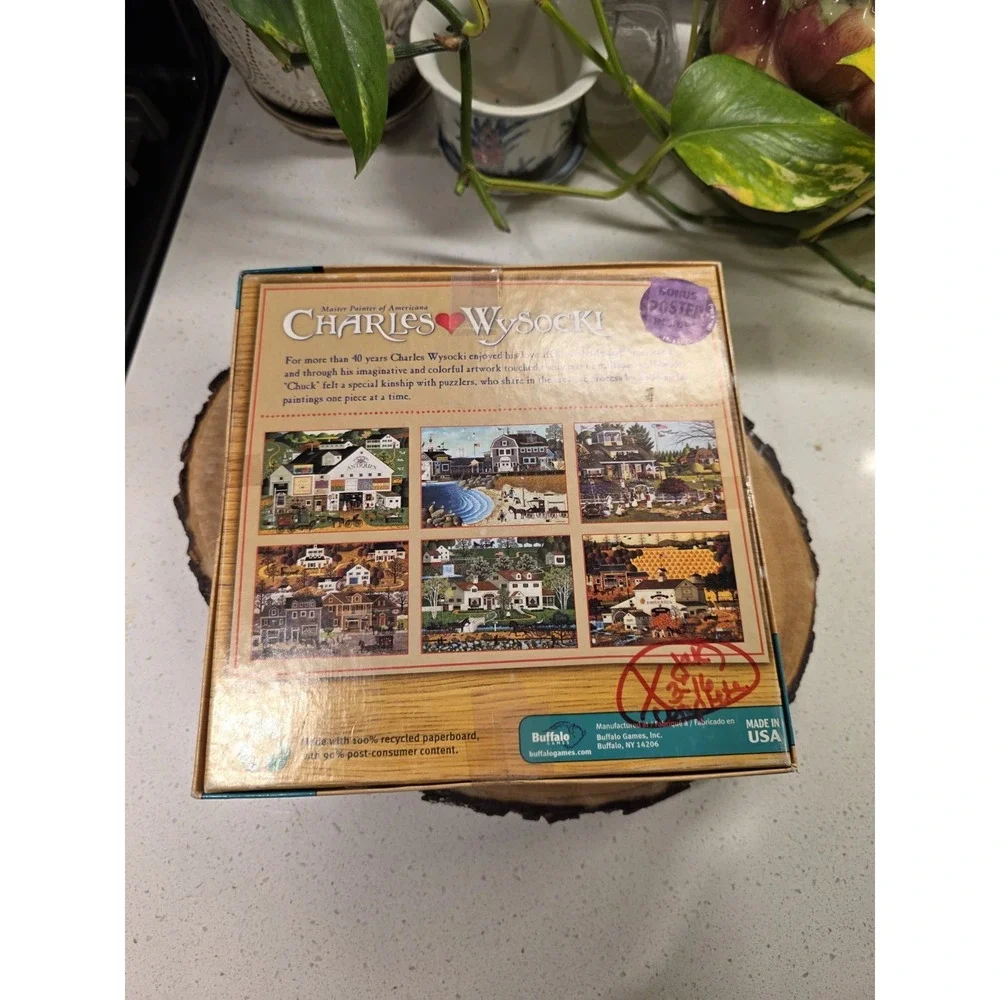 Charles Wysocki Buffalo Games Jigsaw Puzzle Plum Valley